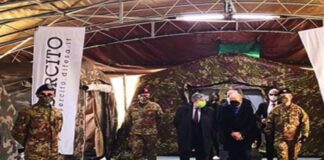 Caserta: inaugurato nella caserma Garibaldi uno dei centri vaccinali più grandi d’Italia