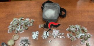 Afragola: arrestata per spaccio di marijuana 49enne