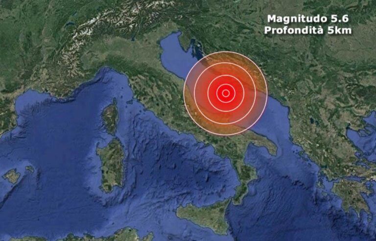 Violenta scossa di terremoto al largo delle Tremiti, trema anche la Campania