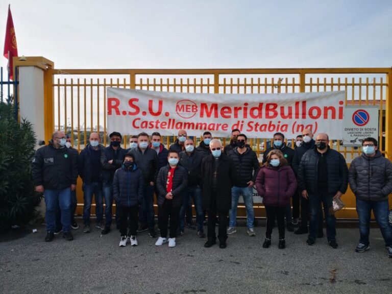 Castellammare: vertenza Merid Bulloni, si rischia che il nuovo imprenditore saluti e vada via…