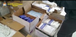 Oltre 143 mila articoli sanitari sequestrati dalla Guardia di Fiananza, in numerosi comuni del napoletano