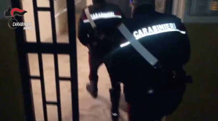 Poggiomarino: operazione anticamorra dei carabinieri in sei province, misure cautelari per 26 persone