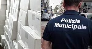 Sacchetti di plastica non biodegradabili, sequestrati due depositi dalla Polizia Municipale