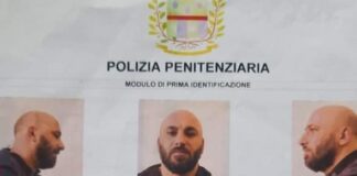 Durata poche ore la fuga di Domenico D’Andrea, arrestato poco dopo la mezzanotte all’interno di un’area boschiva