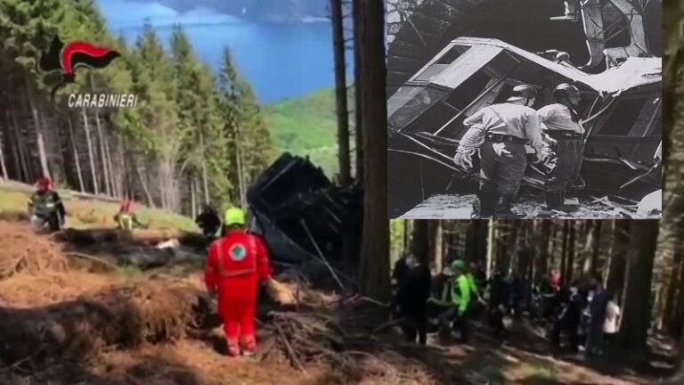 Incidente del Mottarone (14 morti), il ricordo di quel che avvenne al Faito nel 1960. Quante tragedie in Italia!
