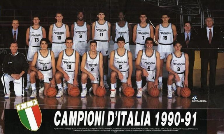 Basket: trent’anni fa con la Juve Caserta, l’unica volta dello scudetto al Sud