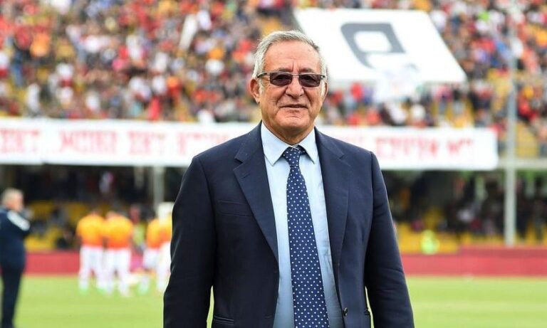 Benevento, il presidente Vigorito: “Salvezza possibile, lottare fino in fondo!”