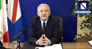 De Luca: “Dati sul covid mistificati, in alcuni casi aumento del 132 per cento”