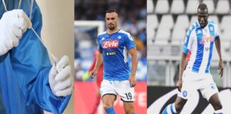 Il Napoli tira un sospiro di sollievo: tutti negativi i tamponi effettuati sul calciatori