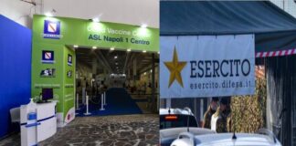 Alla Ferrari Orsi di Caserta vaccinate 5mila persone in 24 ore, e dalle ore 15,00 ripartiti anche gli hub di Fuorigrotta e Capodichino