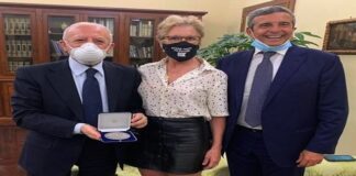 La figlia di Robert Kennedy in Regione, ricevuta dal presidente Vincenzo De Luca