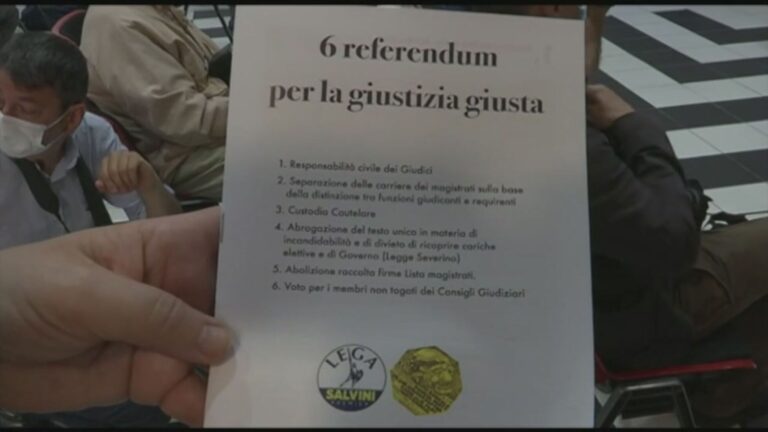 Arrivano i referendum sulla giustizia di Lega e Radicali, raccolta firme anche in Campania