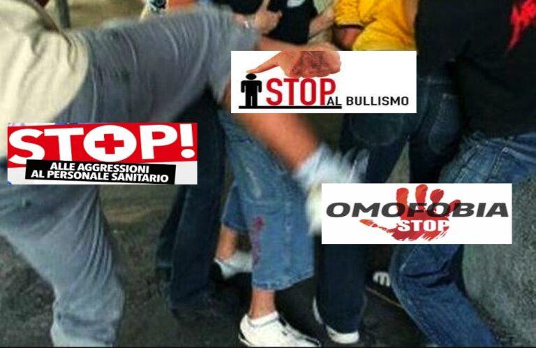 Violenza ed intolleranza: un altro fine settimana trascorso a piangerci addosso!