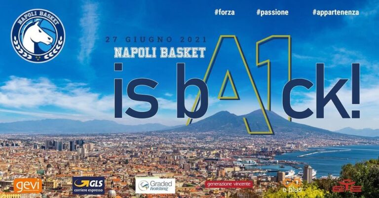 Dopo 13 anni la Gevi basket Napoli torna in serie A1