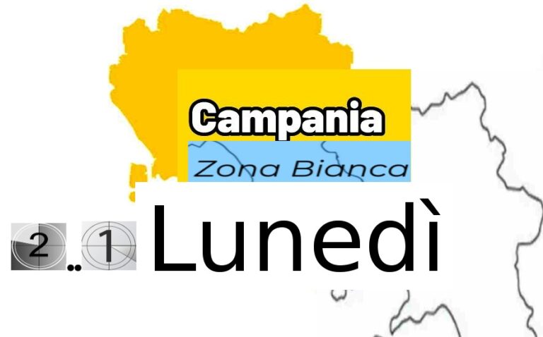 Campania in zona bianca: ecco che cosa cambia da lunedì
