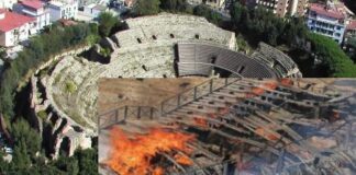 Fiamme nell’Anfiteatro Flavio di Pozzuoli, gravi danni alle gradinate. Il sindaco Figliolia: “E adesso si metta in sicurezza l’intera area”