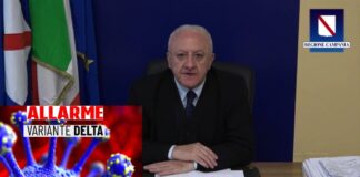 De Luca: Campania immune entro novembre, ma guardia alta e attenzione alla variante delta!”