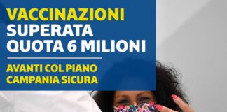 In Campania superata quota sei milioni di dosi di vaccino somministrate