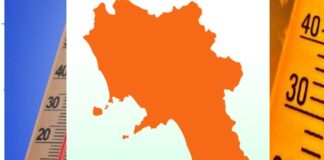 Da questa mattina e per tre giorni ondata di caldo sui comuni della Campania
