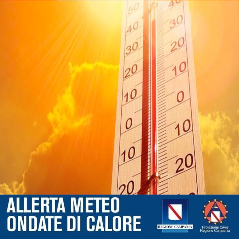 Nuova allerta della Protezione civile: temperature altissime fino a domenica