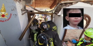 Era arrivata il giorno precedente da Carinola la famiglia del piccolo Aron, morto nel crollo della palazzina a Torino
