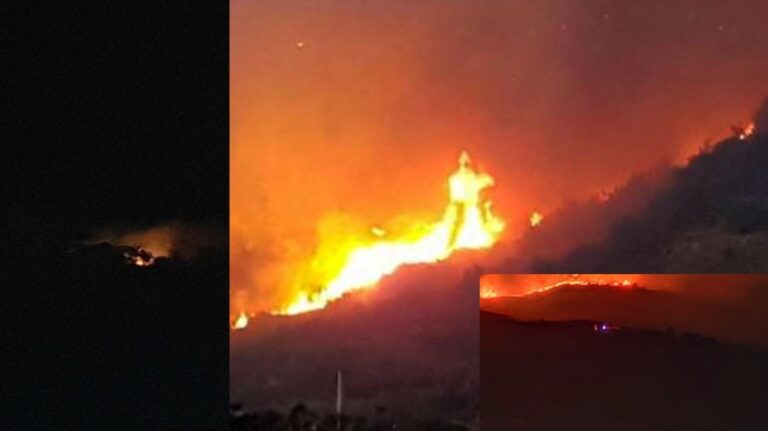 Raffica di incendi boschivi in Campania, impegnate 18 squadre della Protezione civile