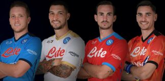 Al via il campionato di serie A con quattro partite, il Napoli (sponsorizzato da Amazon) in campo domani sera