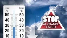Ancora qualche giorno di caldo ma da martedì temperatura finalmente in calo