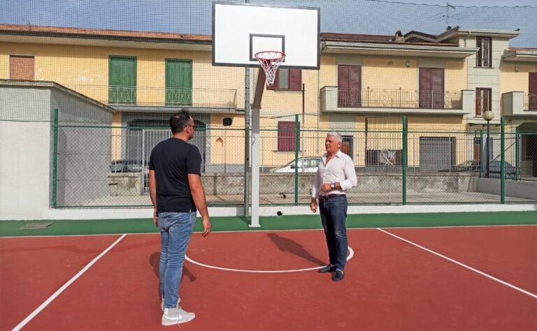 Marcianise: completato il restyling del ‘playground’