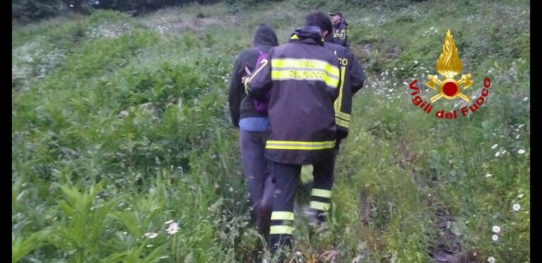 Ritrovati e tratti in salvo dai Vigili del fuoco i sette scout che si erano persi nei boschi di Gioia Sannitica