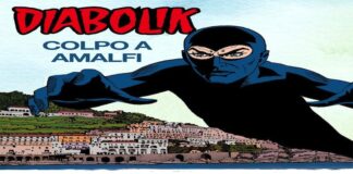 La suggestiva ombra di Diabolik sulla città: presentazione del fumetto ‘Colpo ad Amalfi’
