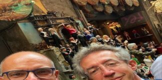 Mattinata napoletana per il segretario del Pd Letta: “Con Manfredi città in buone mani”