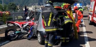 Ariano Irpino, scontro tra una Yamaha ed una Golf: muore motociclista 25enne