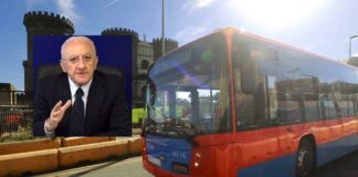 De Luca: “Abbonamenti gratuiti al trasporto pubblico ma solo per chi è vaccinato!”