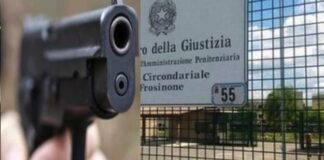 Forse è arrivata con un drone la pistola utilizzata da un detenuto nel carcere di Frosinone, per sparare all’interno di una cella