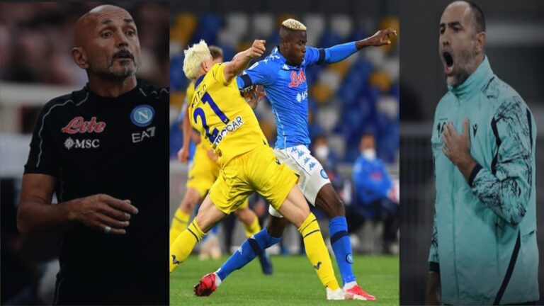 Il Napoli affronta il Verona (ore 18,00) prima della pausa