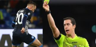 Il Napoli fermato dal Verona (1-1), ma che arbitraggio pessimo!