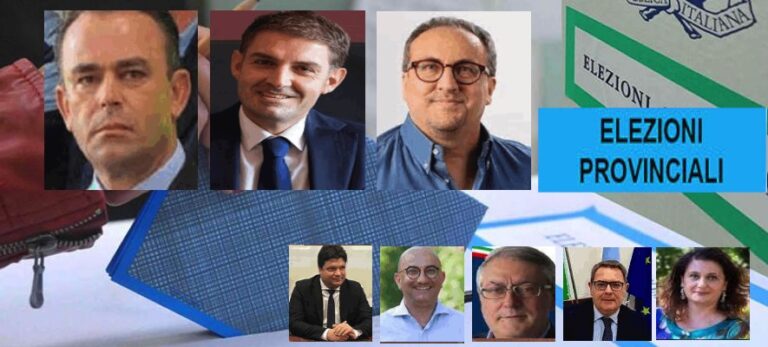 Provinciali Caserta, liste presentate: due per Magliocca e Giaquinto, una per Mirra. Passo per passo ecco come si vota e quanto vale ogni voto ponderato