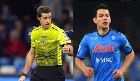 Per la gara di Coppa con la Fiorentina arbitrerà Ayroldi, Lozano atteso per oggi a Napoli
