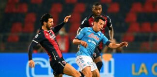 Il Napoli contro il Bologna (ore 18,00): a centrocampo Fabian Ruiz e Zielinski, tra i pali Meret