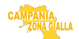 Da lunedì Campania in zona gialla, scatta l’obbligo della mascherina anche all’aperto