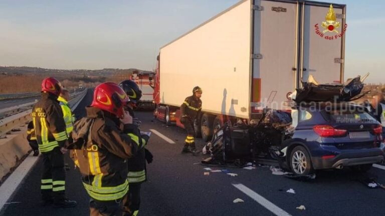Salerno: grave incidente in autostrada, perde la vita 30enne di Torre del Greco