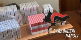 Napoli, sequestrate dai carabinieri oltre due tonnellate di sigarette di contrabbando