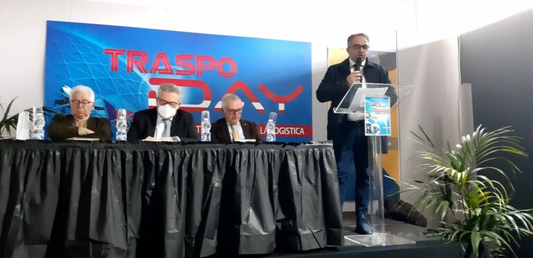 Apertura Traspoday, Santangelo: “Nel Puc di Maddaloni un’area per la nascita di un polo della Logistica, sostegno alle imprese”