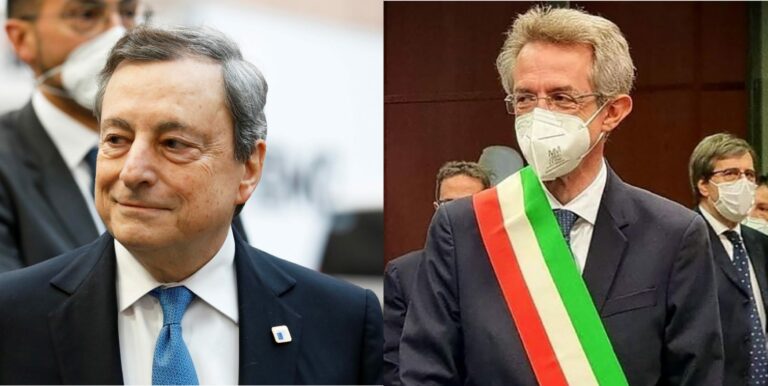 Draghi a Napoli, siglato il Patto per Napoli: 1.3mld nelle casse del Comune