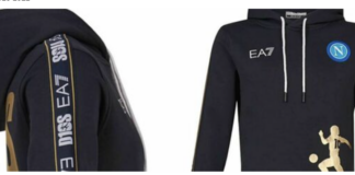 Napoli, ecco la felpa per Maradona: costa 180 euro