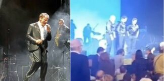 Massimo Ranieri dimesso dal Cardarelli, caduto dal palco al teatro Diana di Napoli