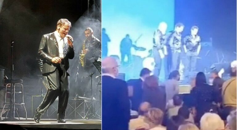 Massimo Ranieri dimesso dal Cardarelli, caduto dal palco al teatro Diana di Napoli