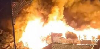 Maxi incendio nel ristorante del Napoletano, 25enne eroe si lancia nel fuoco per salvare la madre disabile