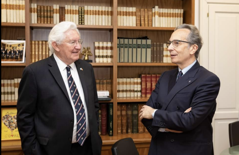 Ordine di Malta, l’ex presidente della Provincia di Caserta De Franciscis riceve l’ambasciatore presso le Nazioni Unite a New York